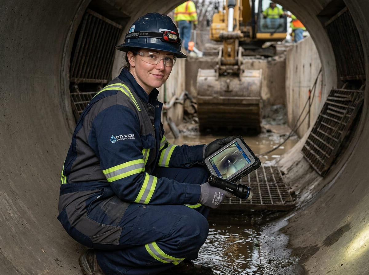 Sewer Line Inspection & Replacement in Newark